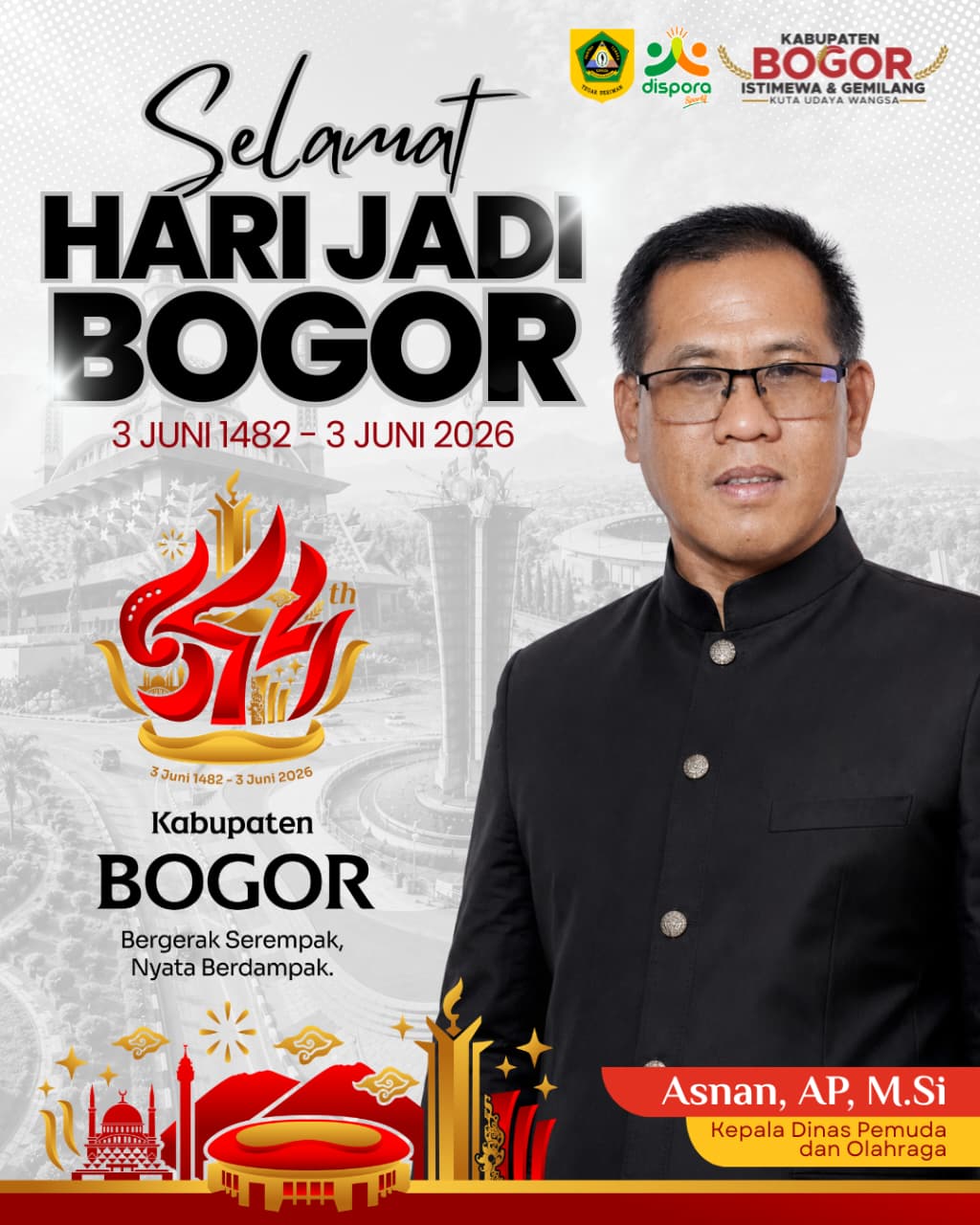 Hari Jadi Bogor ke 544
