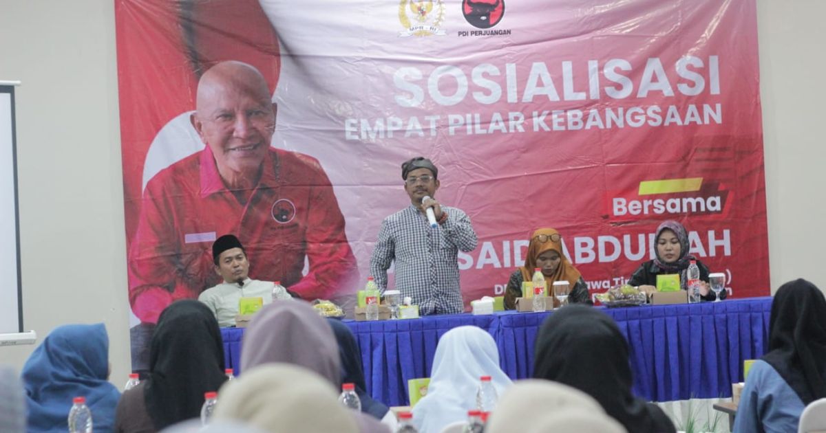 Anggota DPR RI Fraksi PDI Perjuangan Said Abdullah Tekankan Peran Strategis Perempuan Jaga Keutuhan Bangsa Lewat Empat Pilar
