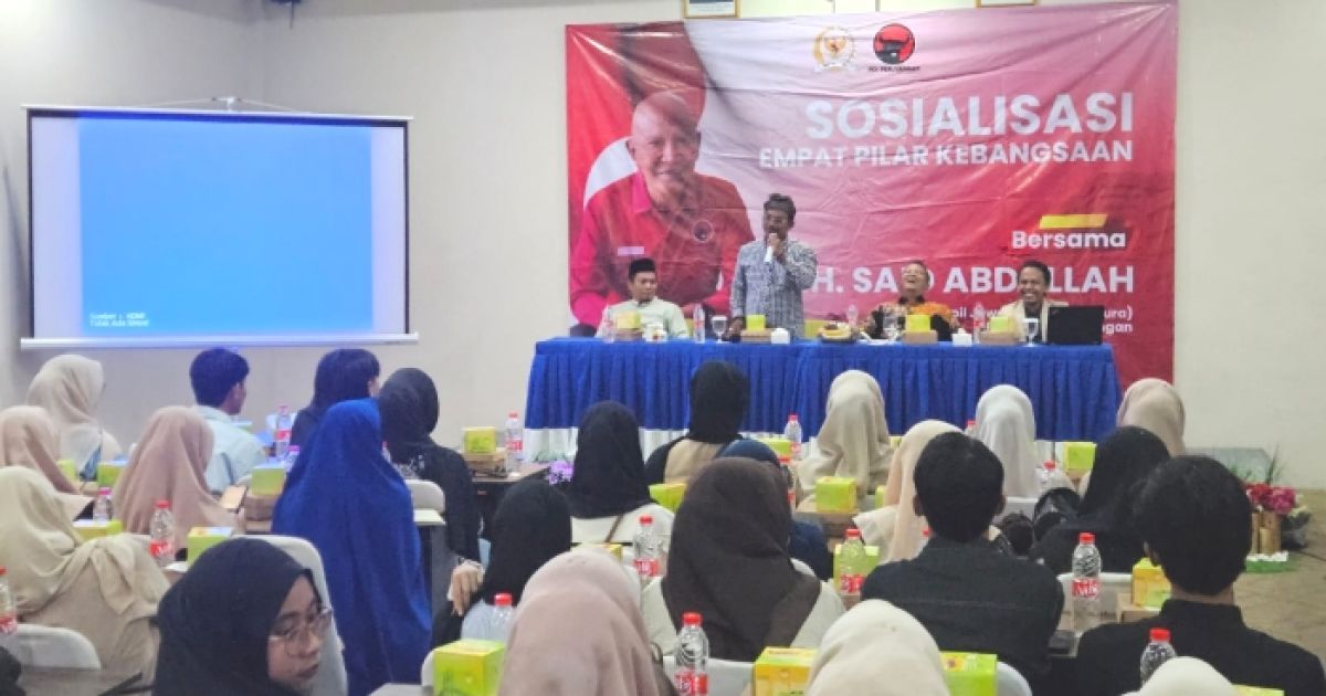 Sosialisasi Empat Pilar Kebangsaan di Sumenep, Said Abdullah Soroti Ancaman Disinformasi Digital