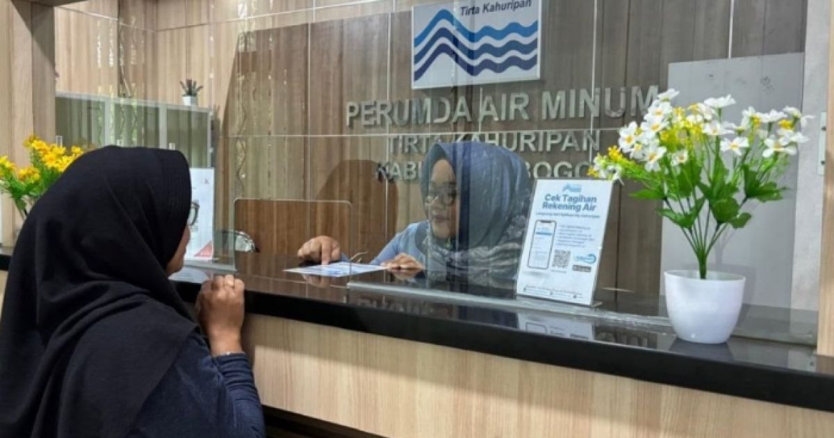 Loket pelayanan, Perumda Air Minum Tirta Kahuripan (Dok. Foto: Tirta Kahuripan)