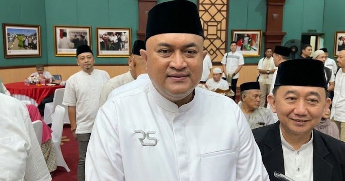 Bupati Bogor Rudy Susmanto usai melakukan peninjauan kesiapan Pos PAM Lebaran di empat titik strategis di Kabupaten Bogor bersama Forkopimda, Rabu, 18 Maret 2026