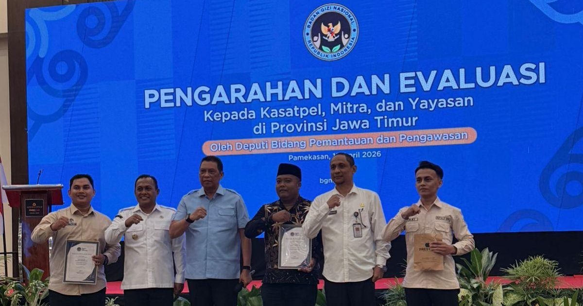 BGN Anugerahkan Predikat Dapur Terbaik kepada SPPG Karangnangka Rubaru Sumenep