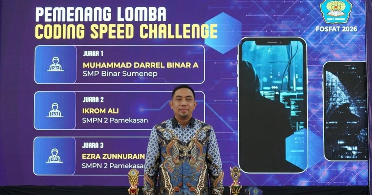 Ketua Yayasan SMP Binar Sumenep, H. Hairul Anwar. (Foto : liputan12).