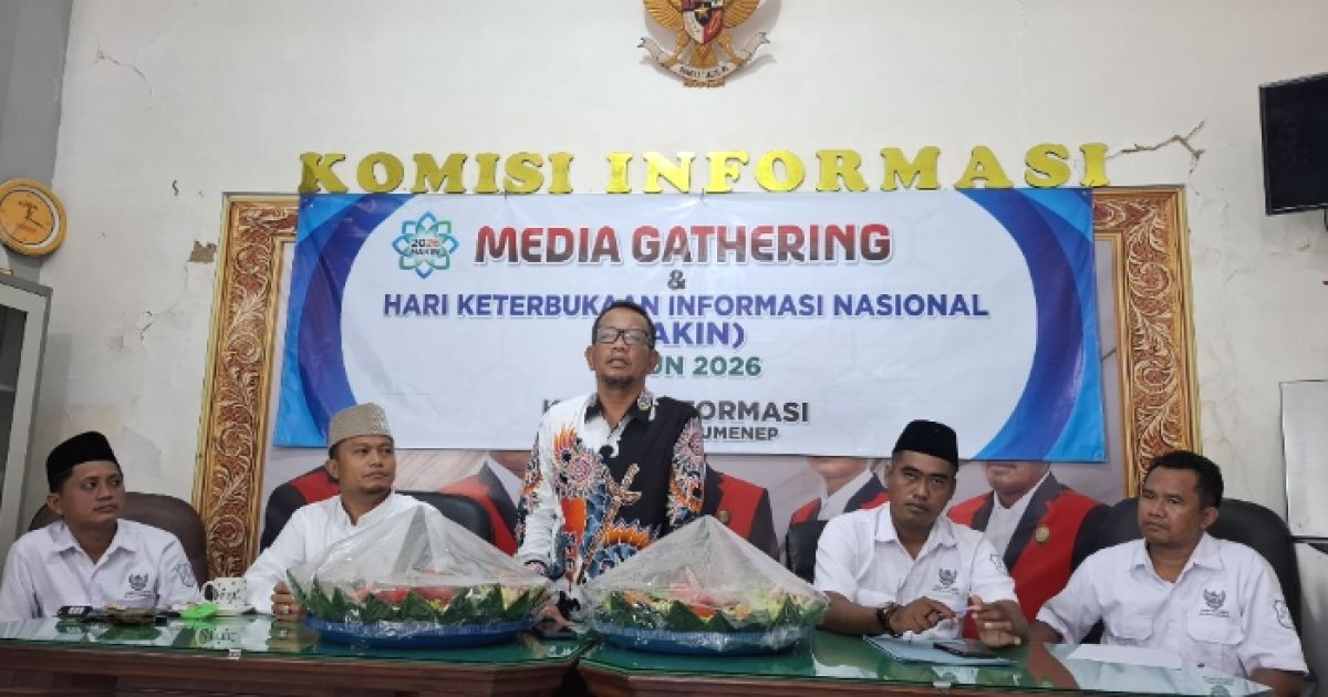 Momentum HAKIN 2026, KI Sumenep Perkuat Sinergi dengan Insan Pers Lewat Media Gathering Untuk Kawal Keterbukaan Informasi Publik