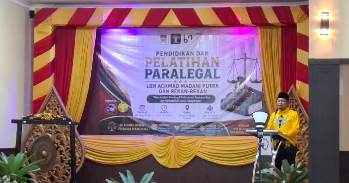 Bangun Paralegal Profesional dan Berintegritas, LBH Madani Putra Gelar Diklat di Unija Sumenep