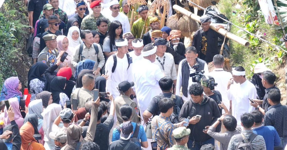 Catatkan Sejarah, Bupati Rudy Susmanto Pimpin Upacara Peringatan HJB ke-544 di Lapangan Citalahab Malasari Kecamatan Nanggung