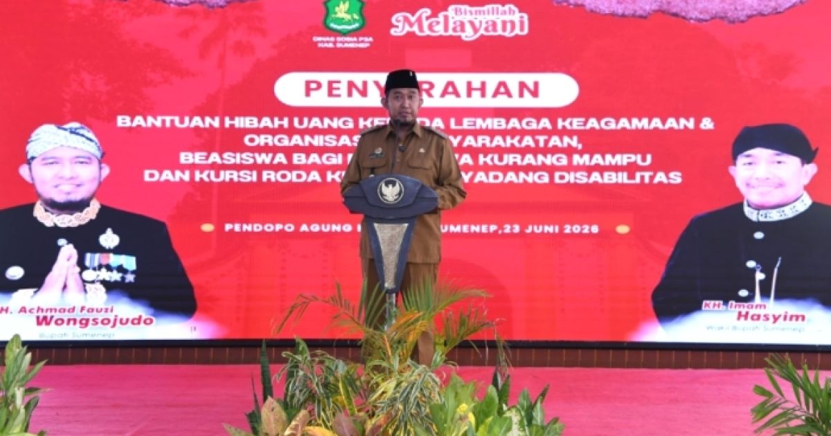 Pemkab Sumenep Dorong Pemerataan Manfaat Pembangunan Melalui Program Kepedulian Sosial