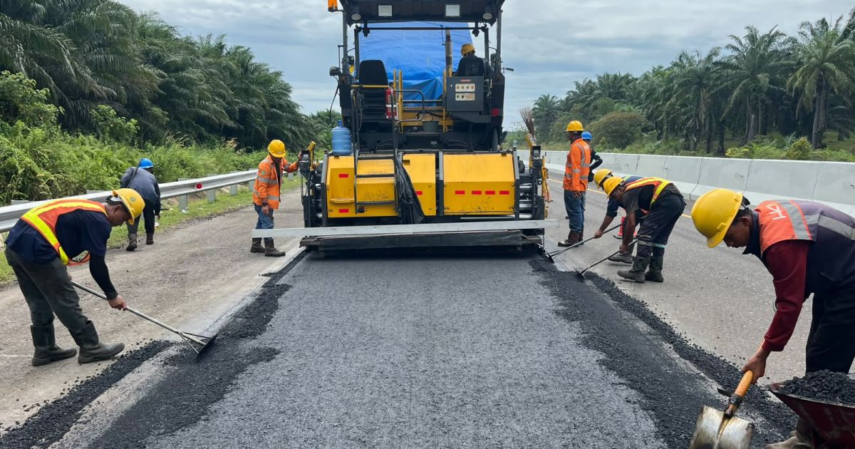 Infrastruktur Jalur Tol Trans Sumatera Pekanbaru-Dumai Terjaga, Hutama Karya Beri Kenyamanan Bagi Pengendara
