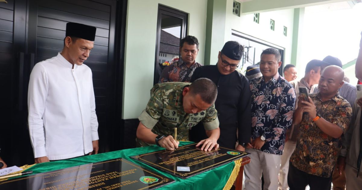 Pemkab Bogor Bersama  TNI Resmikan Gedung Koramil Tamansari dan Dramaga, Wabup Jaro Ade: Wujud Nyata Sinergi dalam Pelayanan Masyarakat