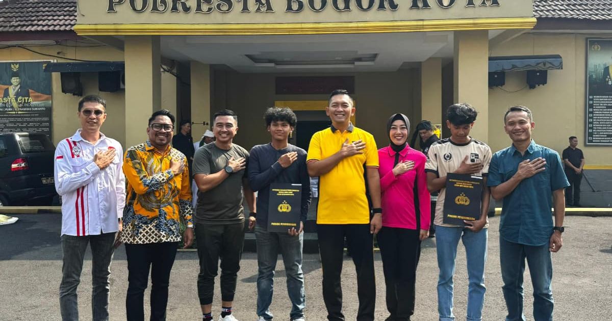 Polresta Bogor Kota Berikan Penghargaan kepada Atlet Sepeda Berprestasi, Wujud Nyata Kolaborasi Bersama ICF Kota Bogor