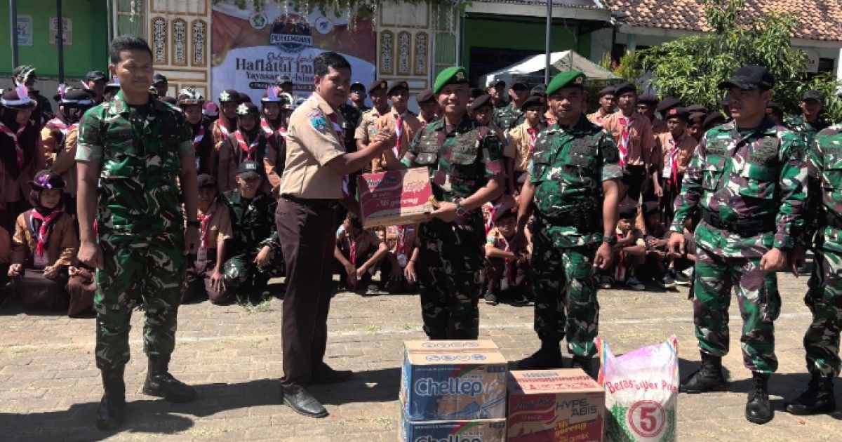 Kolaborasi Ponpes Al-Islamiyah Pakondang dan Yonif TP 931/KJ Perkuat Karakter Santri Melalui Kemah HIMMAH ke-51