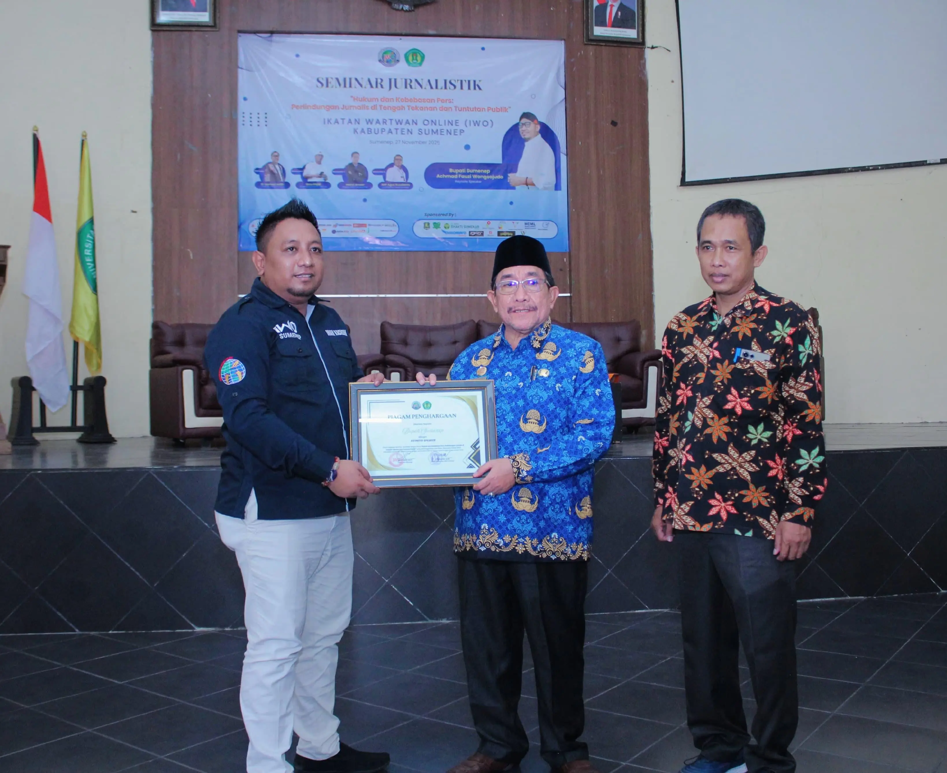 Gandeng Universitas PGRI, IWO Sumenep Bangun Ekosistem Pers Berintegritas melalui Seminar Hukum dan Kebebasan Pers