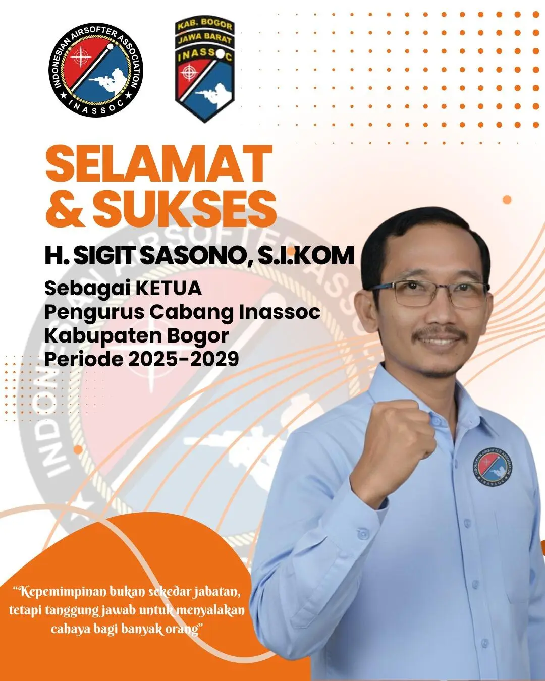 Muscab INASSOC Kabupaten Bogor, Sigit Sasono Terpilih Sebagai Ketua Masa Bakti 2025-2029