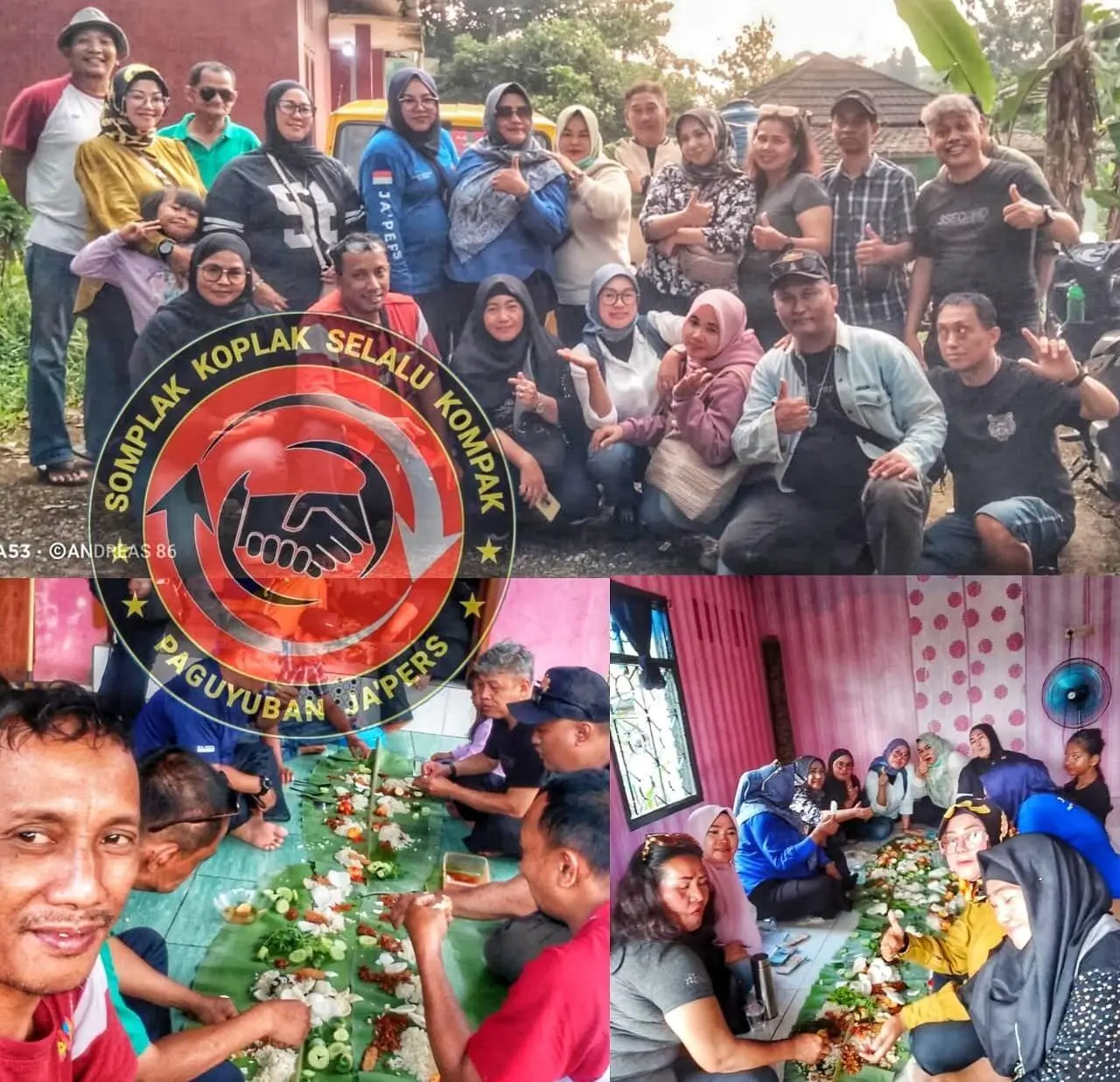 Dibalut Kebersamaan, Paguyuban JA’PERS Gelar Arisan, Ngeliwet dan Karaokean Bareng di Villa Empang