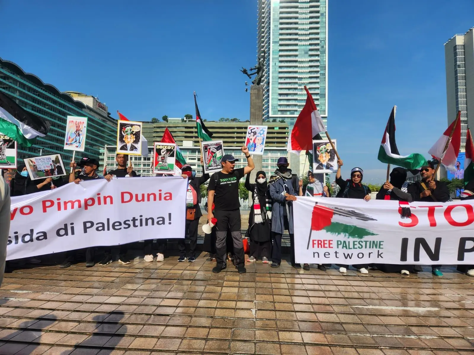 FPN: Pak Prabowo, Ayo Pimpin Dunia Hentikan Genosida di Palestina!