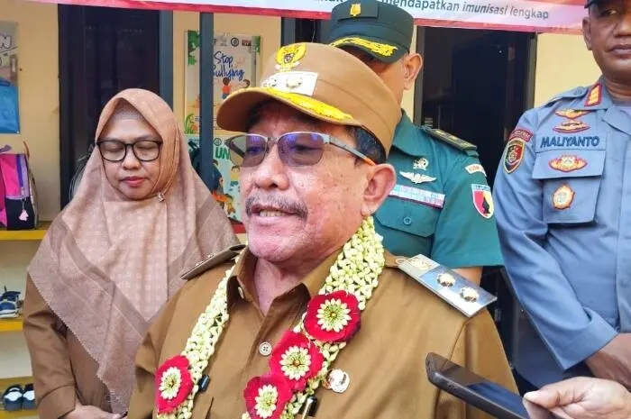 Cegah Penyebaran Campak, Wabup dan Kadinkes Sumenep Tinjau Langsung Vaksinasi Massal di PAUD HI Rumah Pintar