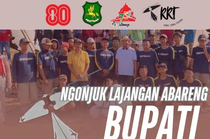 Semarak HUT RI ke-80, Team RRT Aeng Tong Tong Sumenep Gelar Lomba Layangan LED Bertajuk ‘Ngonjuk Lajangan Abareng Bupati'