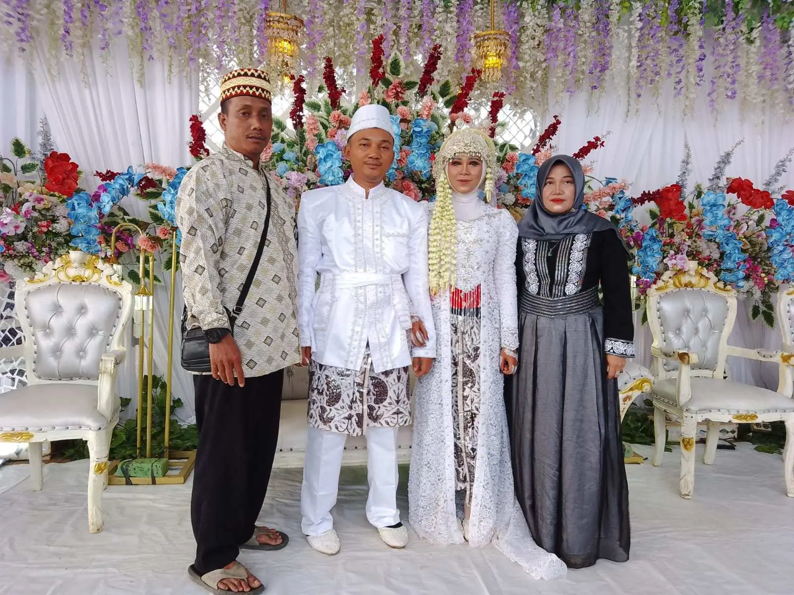 Ketua Paguyuban JA'PERS Hadiri Pernikahan Ahmad Sugara dan Fatimah di Pringsewu Lampung