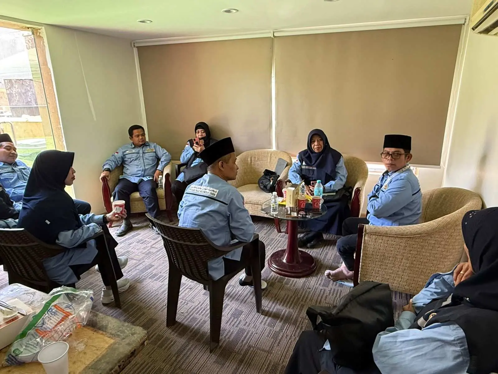 Fokus Pantau Landis, Tim PPIH Sektor 4 Makkah Gelar Rakor Jelang Armuzna