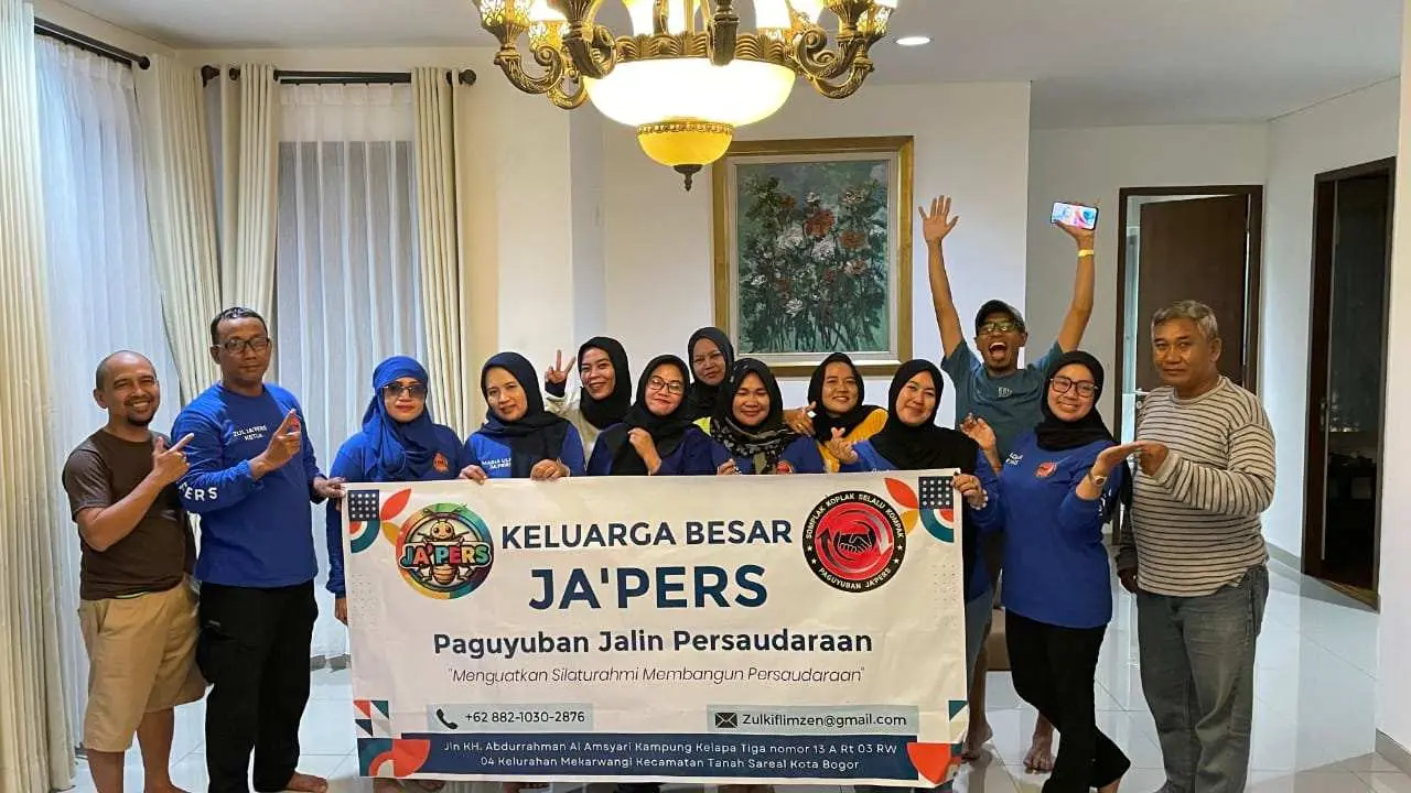 Paguyuban JA'PERS Gelar Kopdar di Puncak Bogor: Makan Bareng, Karaokean dan Jalin Erat Persaudaraan