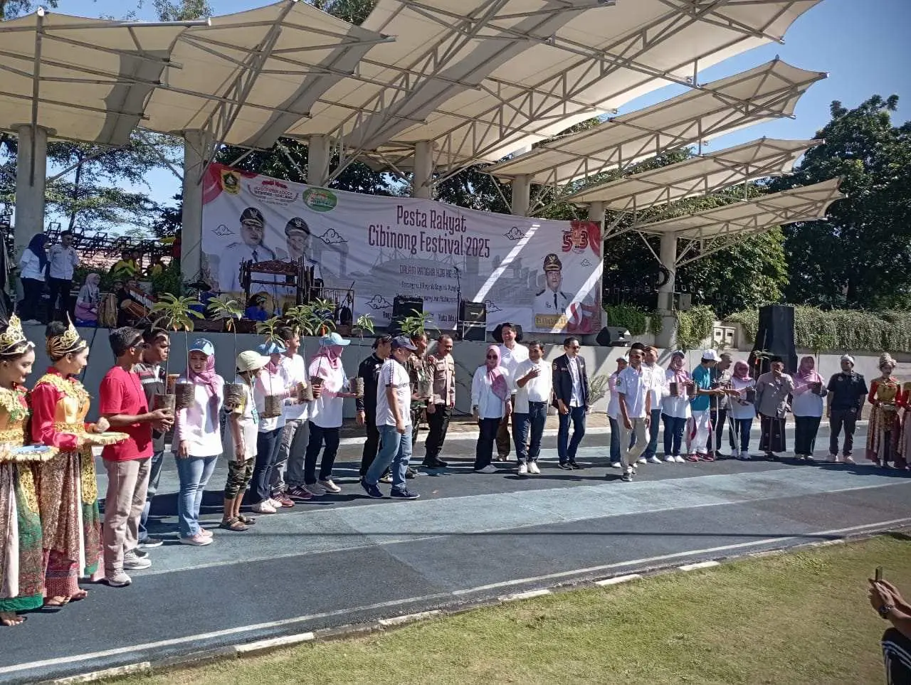 Jelang HJB ke 543, Cibinong Festival 2025 Resmi Dibuka: Camat Acep Sajidin Apresiasi Keterlibatan Seluruh Elemen