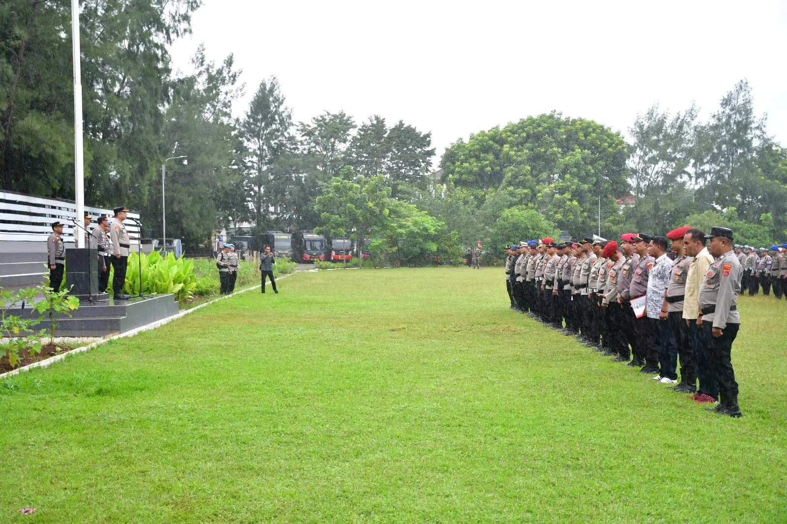 Polda NTT Gelar Apel Siaga 1 Dalam Rangka Pengamanan Peringatan Hari Buruh 2025