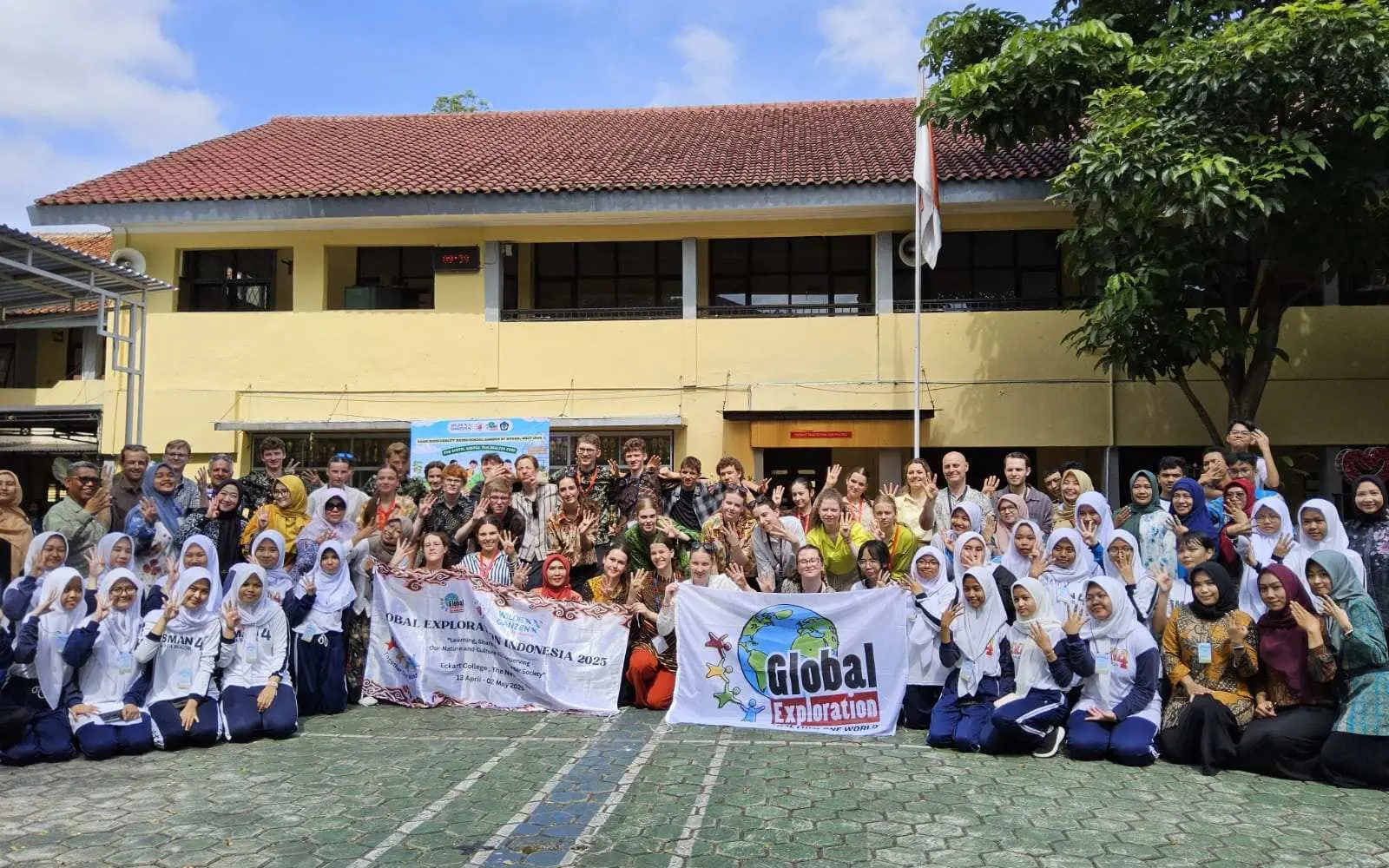 SMA Negeri 4 Bogor Gaungkan Semangat SDGs Lewat Kunjungan Siswa Belanda
