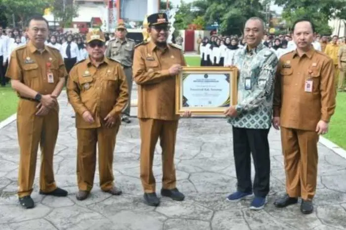 Sukses Selesaikan Pengangkatan CASN 2024, Pemkab Sumenep Terima Penghargaan dari BKN