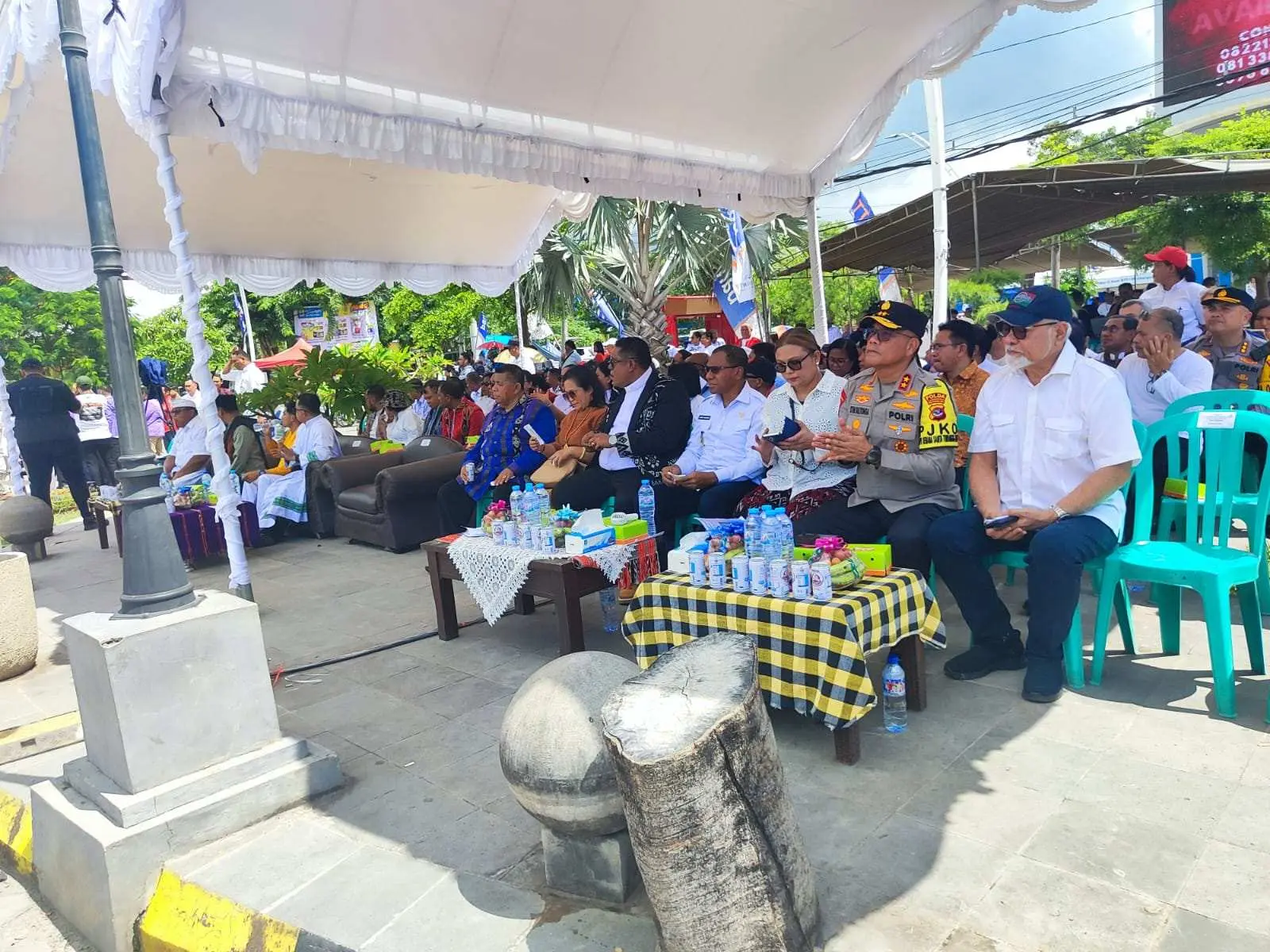 Kapolda NTT Hadiri Prosesi Perayaan Paskah 2025 di Kota Kupang