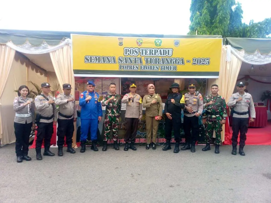 Karo Ops Polda NTT Tinjau Kesiapan Pengamanan Pekan Suci Semana Santa 2025 di Larantuka Kabupaten Flores Timur