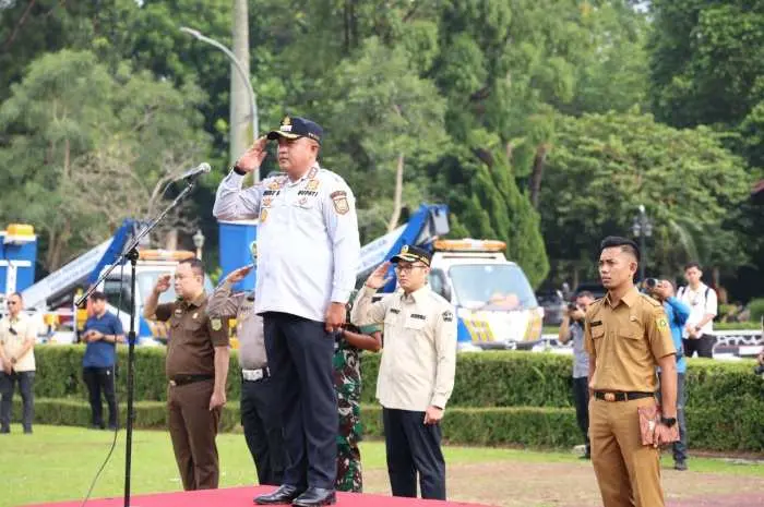 Pimpin Apel Siaga Angkutan Lebaran 2025, Bupati Bogor Rudy Susmanto Pastikan Arus Mudik Berjalan Lancar, Aman dan Tertib