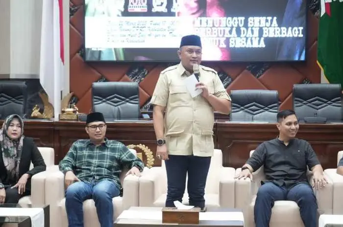 Buka Puasa Bareng Sahabat Tunanetra Nurul Qolbi, Rudy Susmanto Minta Didoakan Agar Dimudahkan dalam Menjalankan Amanah