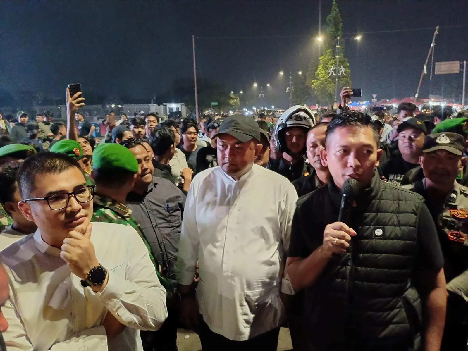 Saksikan Balap Lari di Stadion Pakansari, Rudy Susmanto Siap Fasilitasi Aktivitas Positif Anak Muda Kabupaten Bogor