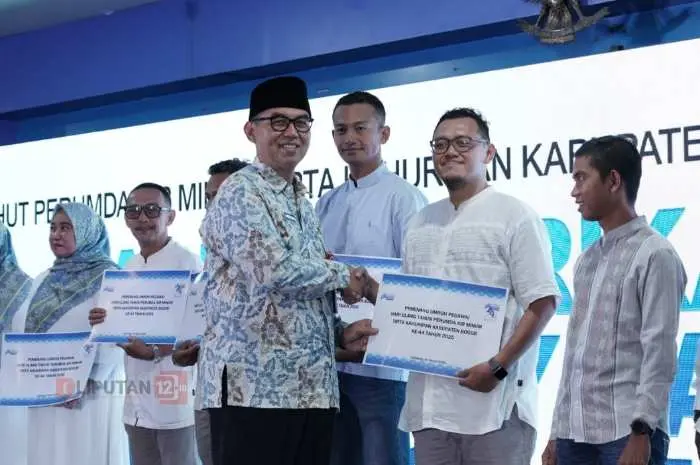 Hadiri Hari Jadi ke 44 Perumda Air Minum Tirta Kahuripan, Sekda Ajat Sampai Pesan dan Arahan Bupati Bogor