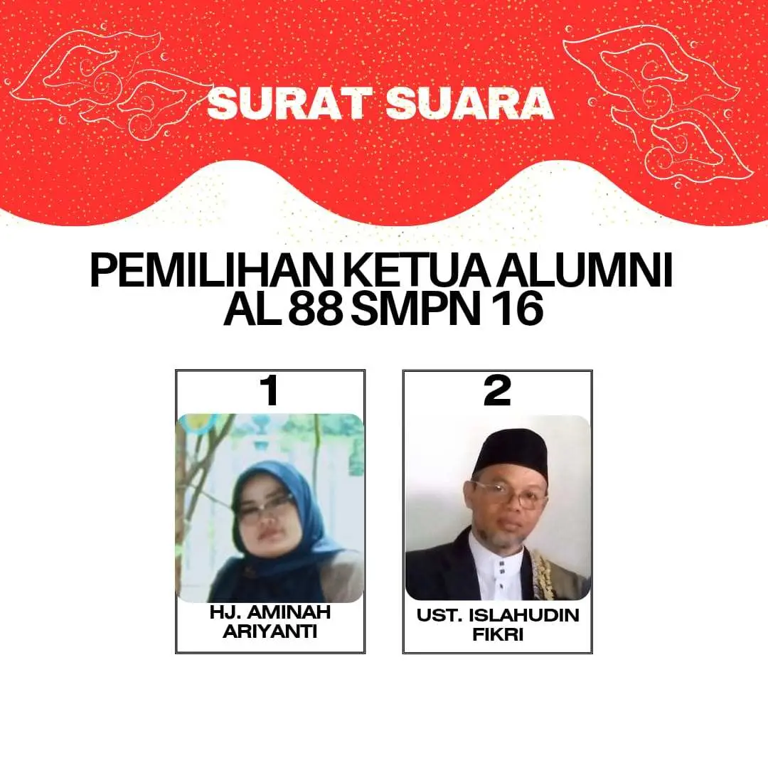 Kuatkan Silaturahmi Budayakan Demokrasi, Alumni 88 SMPN Semplak Pilih Ketua Baru