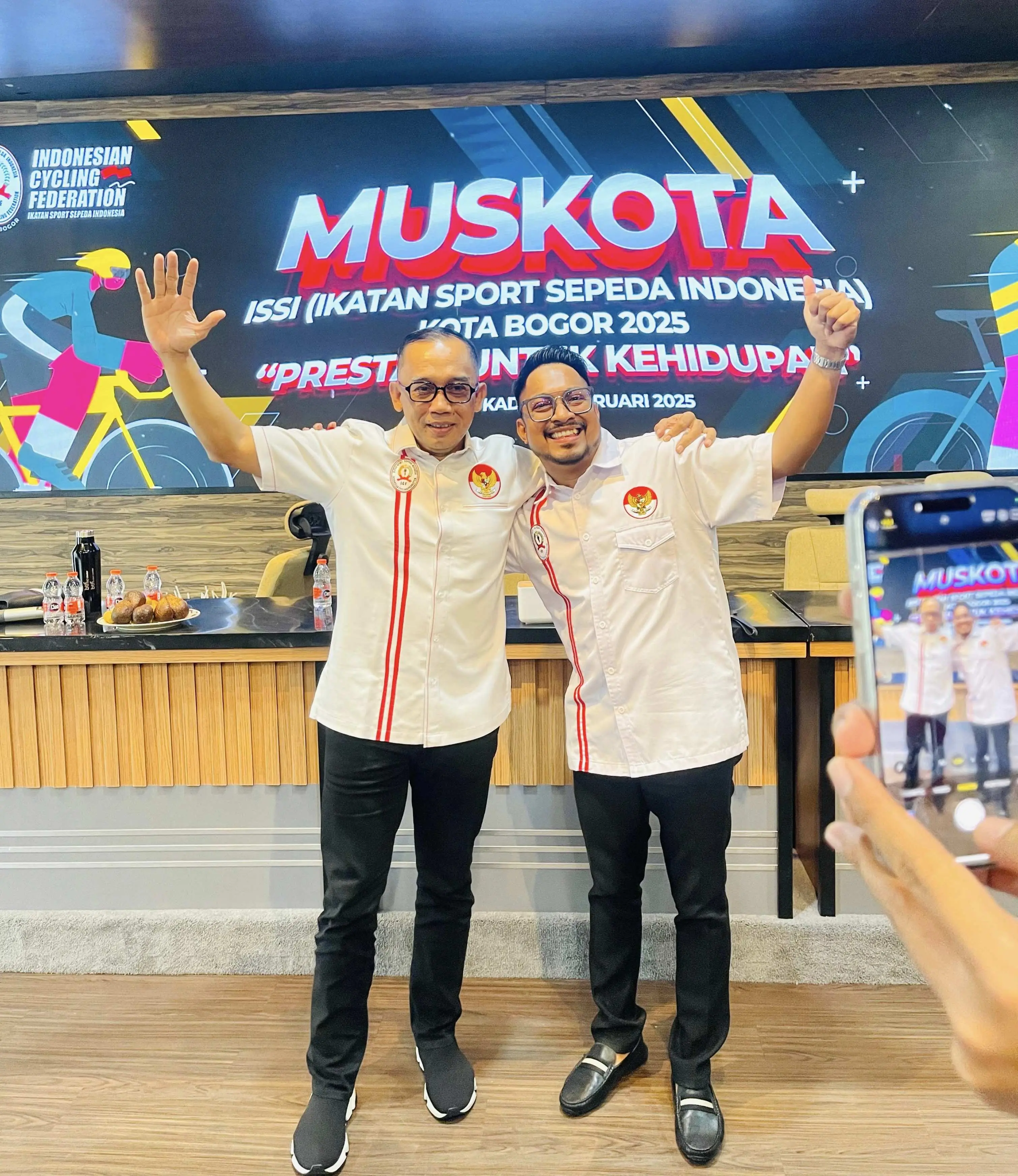 Kembali Pimpin ISSI Kota Bogor, Bung Rico Berkomitmen Tingkatkan Prestasi dan Kesejahteraan Atlet