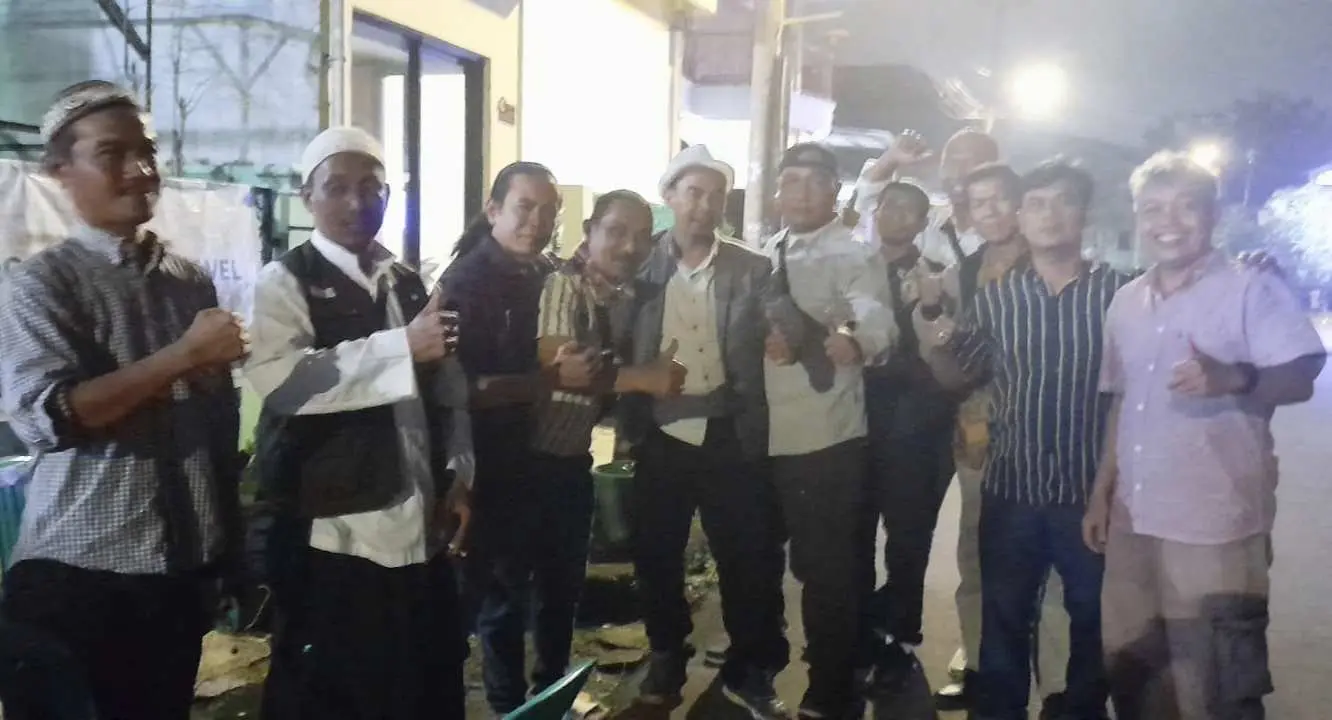 Paguyuban Jasmi Hadiri Haul Zikir dan Doa Bersama Mengenang 1 Tahun Wafatnya Almarhum Wawan Kurniawan