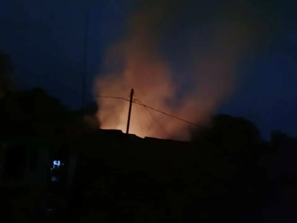 Kebakaran Hebat di Pamijahan Bogor Hanguskan Dua Rumah Warga Desa Gunung Bunder 2