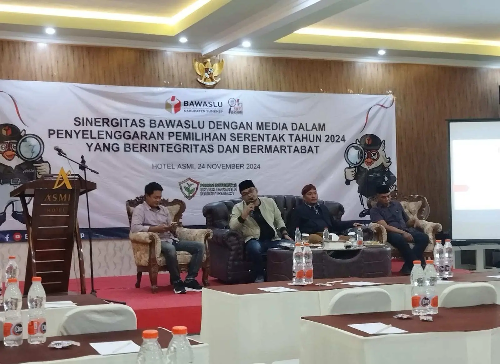 Ciptakan Pilkada Damai 2024, Bawaslu Sumenep Ajak Insan Media Berikan Informasi yang Berintegritas kepada Masyarakat