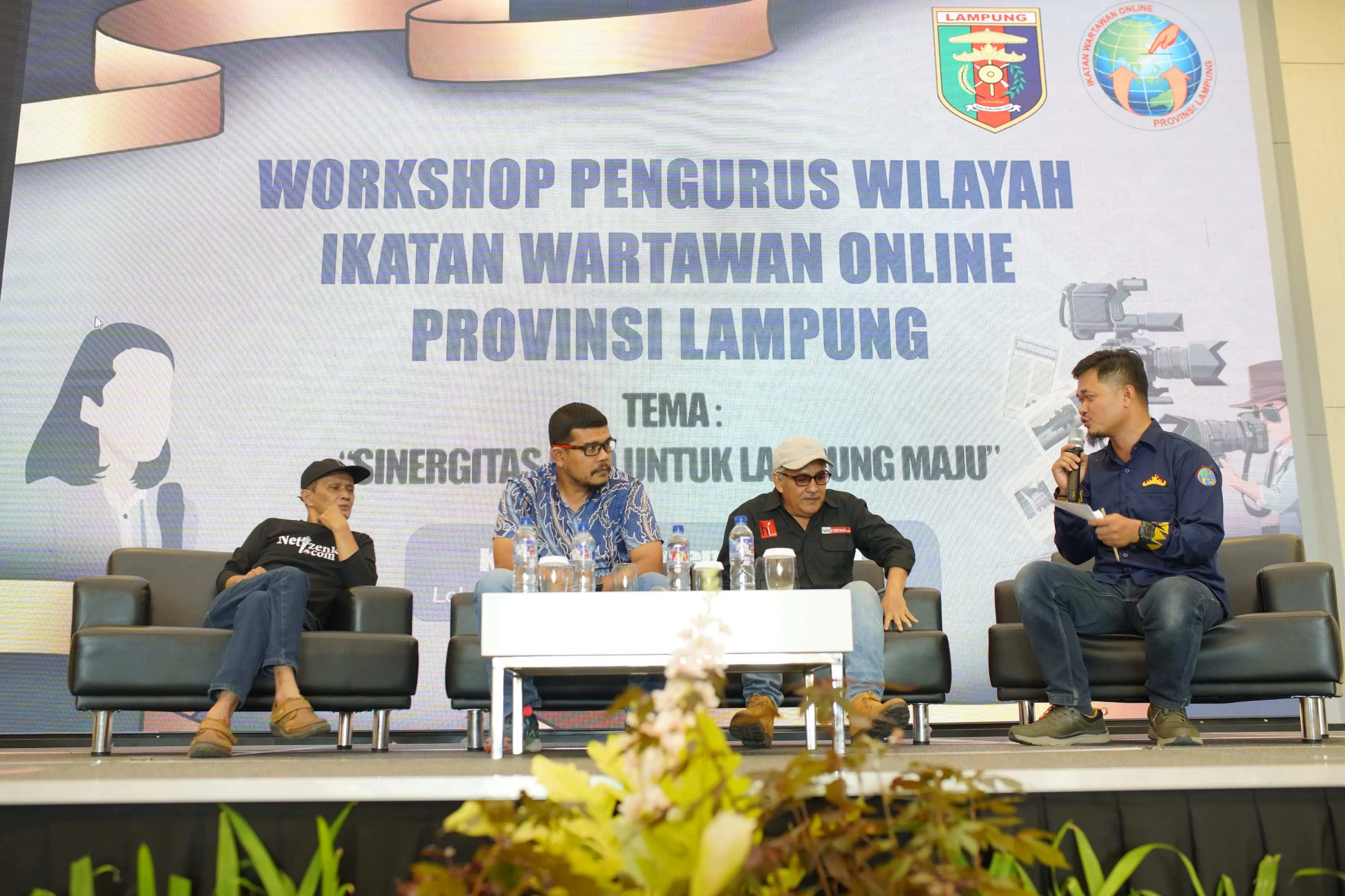 IWO Lampung Gelar Workshop Jurnalistik dengan Tema 'Profesionalisme Wartawan Online di Era Digital'