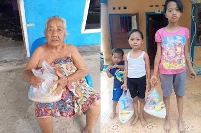Mem Kiky Club Kembali Bagikan Bantuan Sembako kepada 115 Anak Yatim Piatu dan Janda di Bogor dan Krui Pesibar