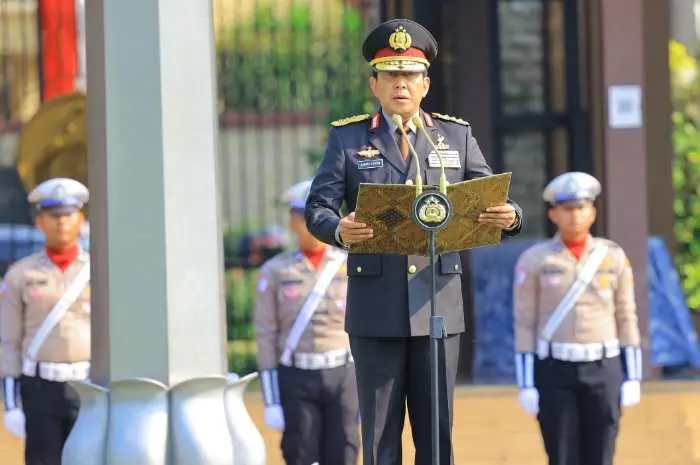 Mabes Polri Gelar Upacara Sumpah Pemuda ke 96: Indeks Pembangunan Pemuda Harus Ditingkatkan