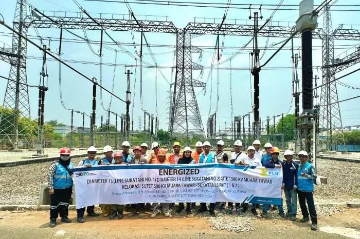 Energize Rekonfigurasi GITET dan Relokasi SUTET 500 kV Muara Tawar, PLN Perkuat Sistem Kelistrikan Jakarta