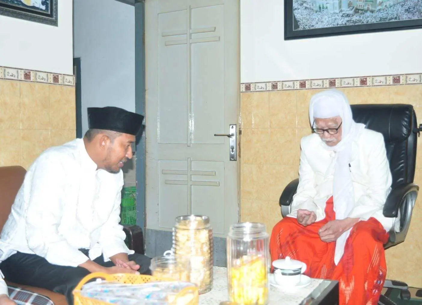 Sowan ke Ponpes Lirboyo, Pengasuh Titip Anak Yatim dan Kaum Duafa ke Achmad Fauzi Wongsojudo