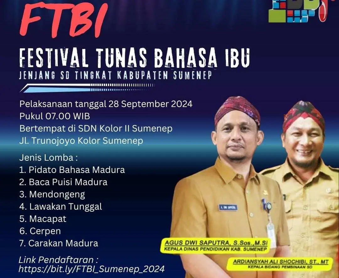 Lestarikan Bahasa Madura, Disdik Sumenep Bakal Gelar Festival Tunas Bahasa Ibu