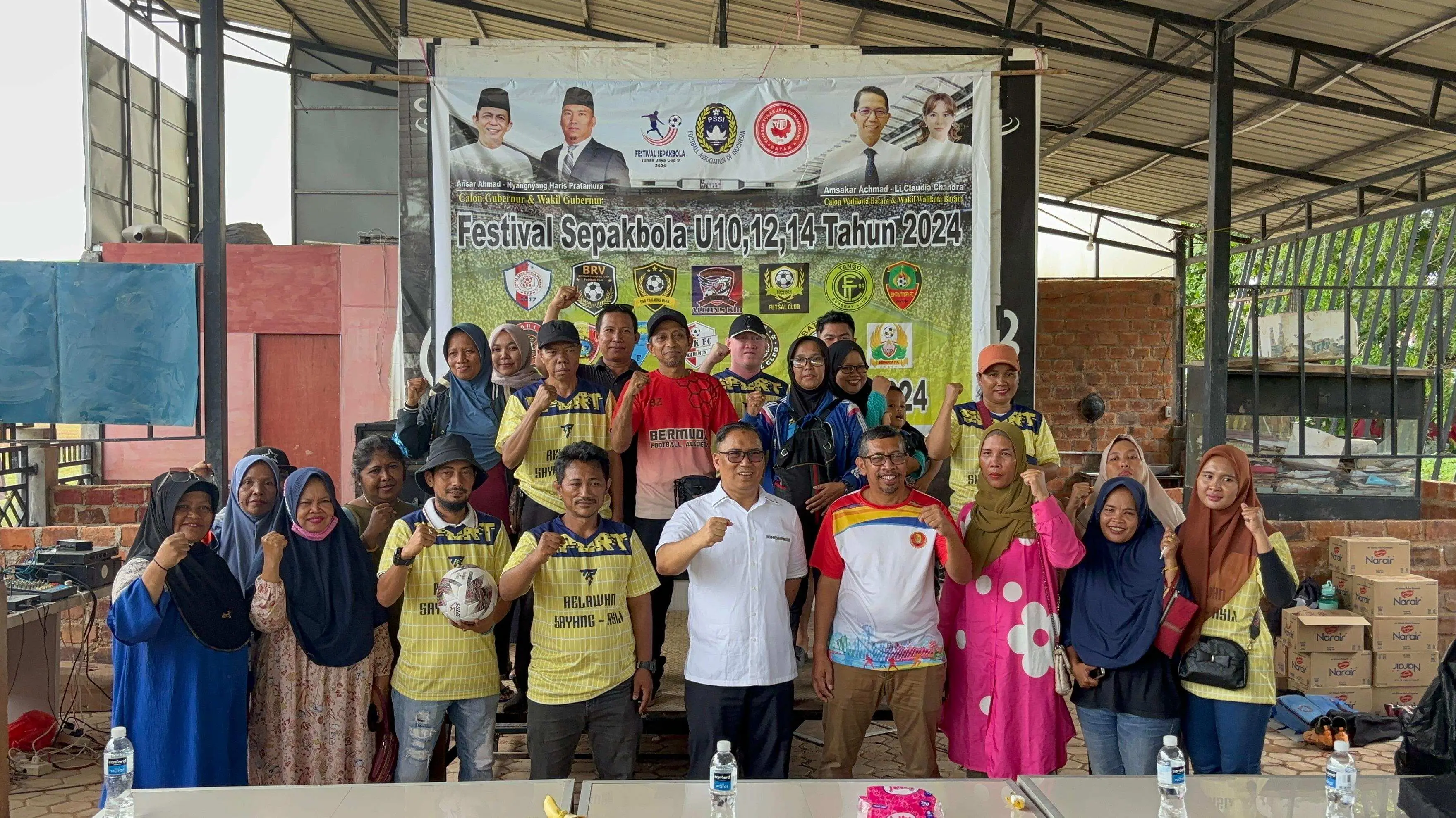 Cawagub Nyanyang Harris Pratamura Dukung Penuh Kemajuan Sepak Bola Usia Dini di Kepri