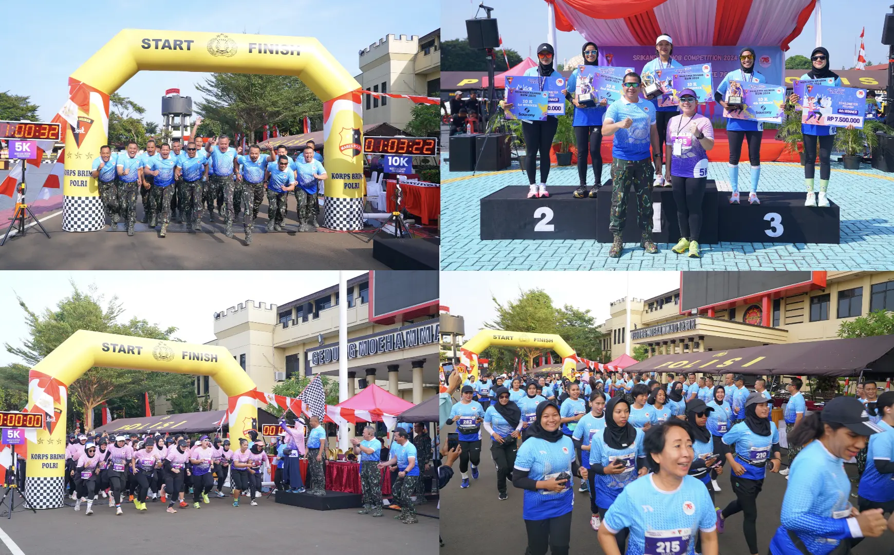 Puncak Syukuran HUT ke 65 Pelopor Korbrimob Polri, Dari Kompi Ranger hingga Terbentuk Pasukan Elit