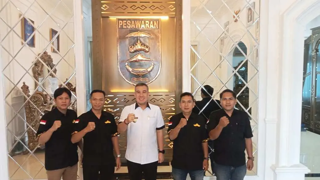 Bupati Pesawaran Dendi Ramadhona Ajak IWO Lampung Pacu Pertumbuhan Ekonomi Daerah