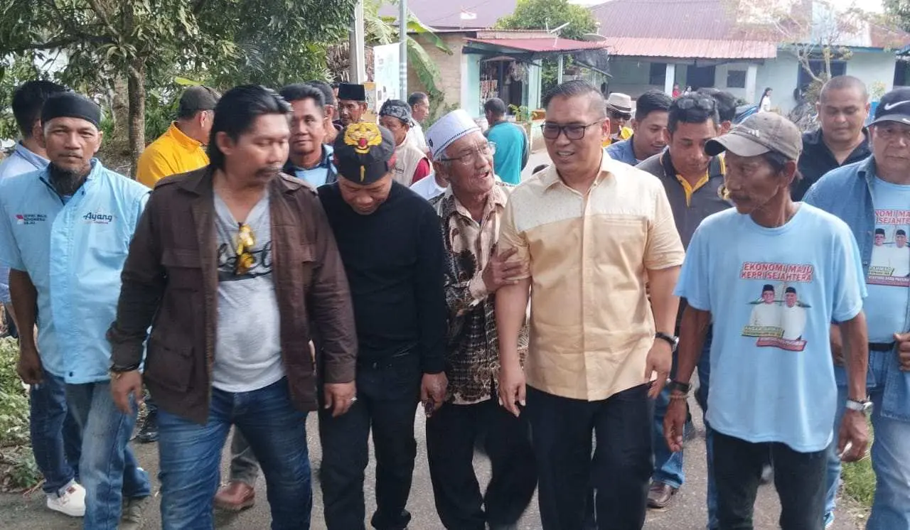Awang Rajab Minta Warga Rempang-Galang Solid Menangkan Pasangan Ansar-Nyanyang