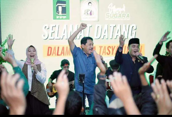 Gelar Syukuran Pasca Dilantik Jadi Anggota DPRD Kabupaten Bogor, Politisi Muda PPP Kang Sugara Duet Bersama RY